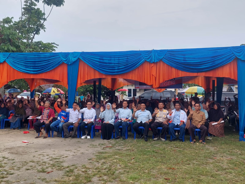 Dukung Agung-Markarius, Warga Okura Optimis dengan Pemerataan Pembangunan di Pekanbaru