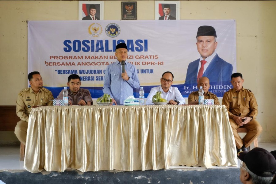 Sosialisasi Program MBG di Desa Empat Balai, Kecamatan Kuok, Kabupaten Kampar