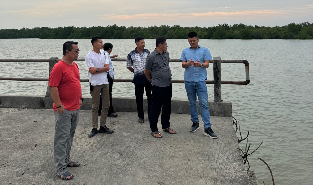 Hardianto Ajak Semua Pihak Lanjutkan Pembangunan dan Manfaatkan Pelabuhan RoRo Pulau Rupat - Malaysia