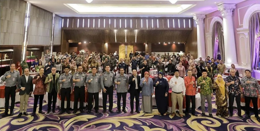 Tingkatkan Koordinasi, DPM PTSP Pekanbaru Teken Perjanjian Kerjasama dengan Kemenkumham Kanwil Riau