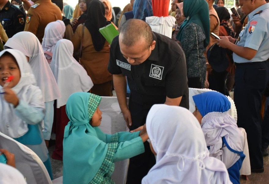DPRD Kota Pekanbaru Dukung Pencanangan Pekan Imunisasi Nasional Polio 2024