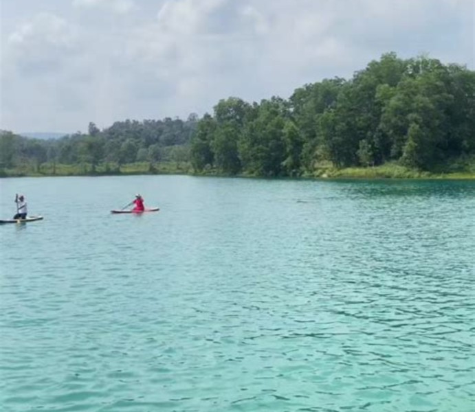 Danau Siambul, Surga Tersembunyi di Inhu yang Menawarkan Ketenangan dan Keindahan Alam