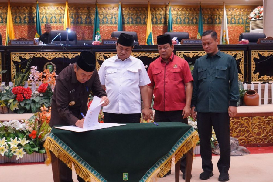 Sah, APBD Perubahan Provinsi Riau TA 2023 Rp10,8 Triliun Lebih