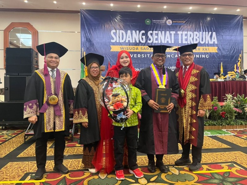 Kapolresta Pekanbaru dan Bupati Pelalawan Turut Wisuda di Unilak, Hari Ini 1.341 Lulusan Resmi Sandang Gelar Sarjana dan Magister
