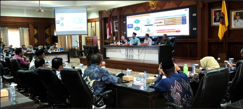 Menteri Nusron Ajak Pemerintah Daerah Se-Kalimantan Selatan Kawal Empat Program Strategis Kementerian ATR/BPN