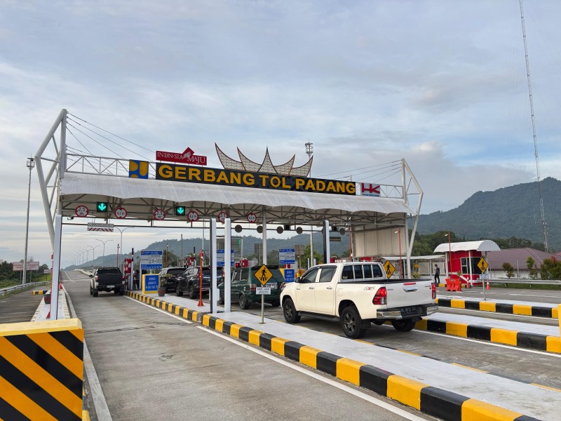 Libur Isra Mi’raj Dongkrak Trafik Tol Trans Sumatera, Lonjakan Tertinggi Capai 97 Persen