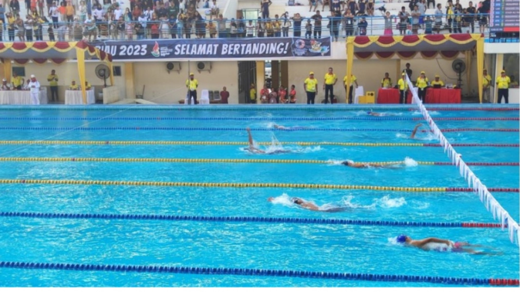 Renang Jadi Lumbung Emas, Ketua KONI Optimis Riau Juara Umum Porwil XI