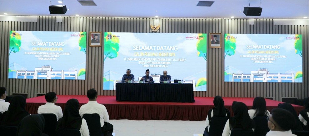 Pembekalan CPNS Kementerian ATR/BPN TA 2024, Kepala BPSDM Tegaskan Pentingnya Amanat Pelayanan Publik