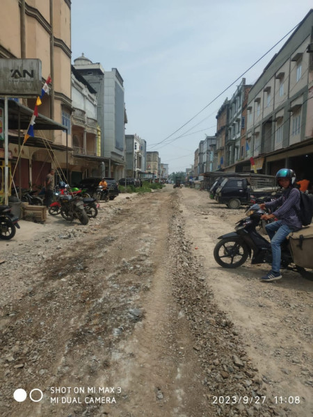 Kabar Gembira, Perbaikan Ruas Jalan Desa Kota Baru Inhil Dimulai Tahun Ini