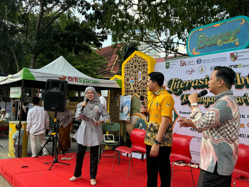 Ngabuburit di Bazar Kampong Ramadan Kite BRK Syariah, Ada Talkshow Literasi dan Inklusi Keuangan