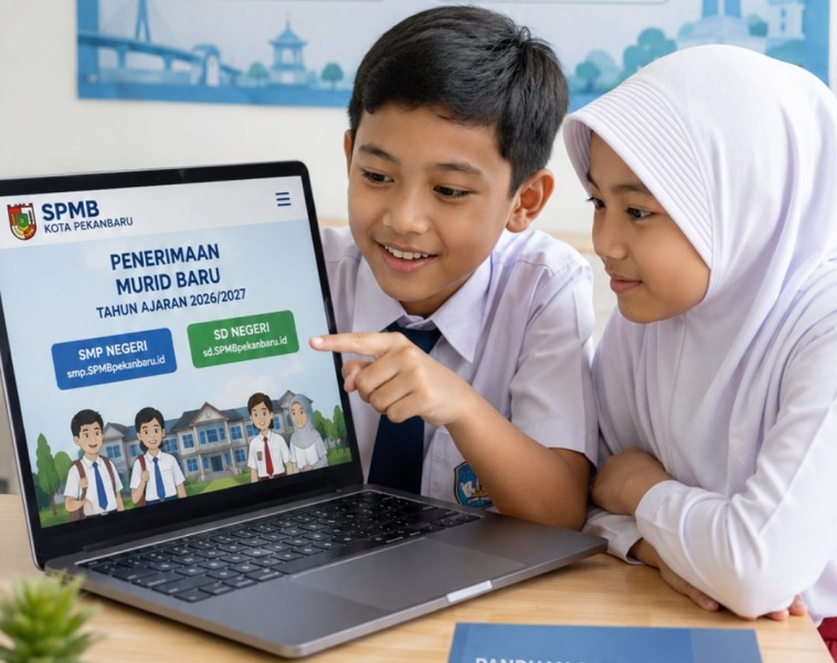 Mau Daftar SD dan SMP Negeri di Pekanbaru? Catat Jadwalnya, Pendaftaran SPMB 2026 Dibuka Akhir Juni