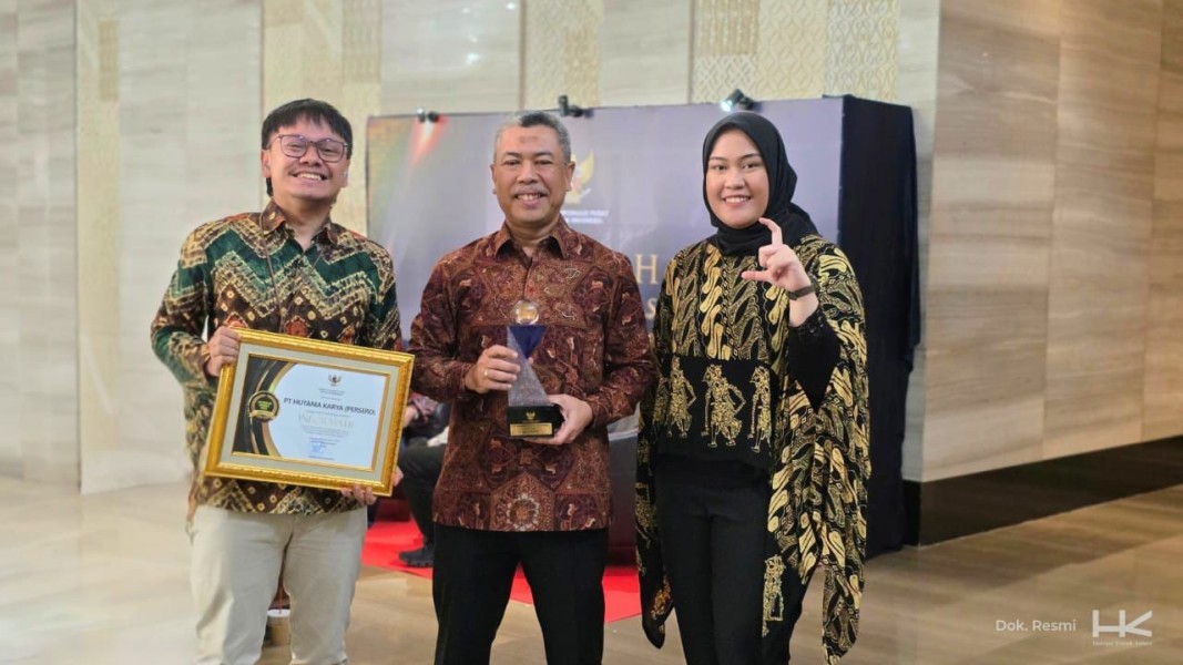 Empat Tahun Berturut-turut, Hutama Karya Kembali Raih Predikat “Informatif” di Anugerah KIP 2025