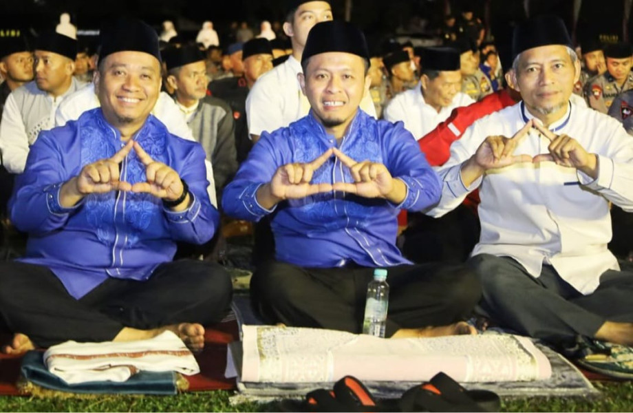 Doa Bersama Pilkada Damai Polda Riau, Agung-Markarius: Penuh Berkah dan Menyejukan