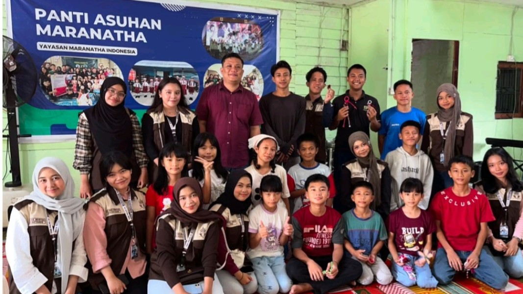 Mahasiswa FBN Palas Tanamkan Jiwa Wirausaha kepada Anak Panti Asuhan Maranatha