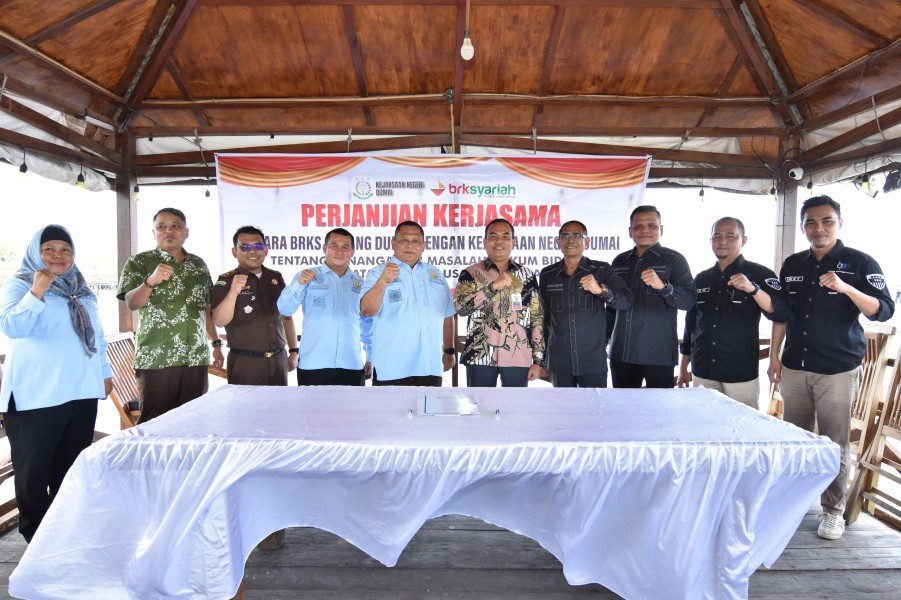 BRK Syariah Cabang Dumai Gandeng Kejari Dumai dalam Penanganan Hukum Perdata dan TUN