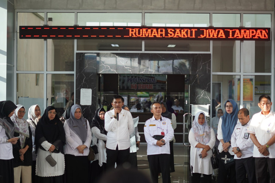 Ada dari Aceh Hingga Sumbar, 16 ODGJ RSJ Tampan Dipulangkan ke Kampung Halamannya