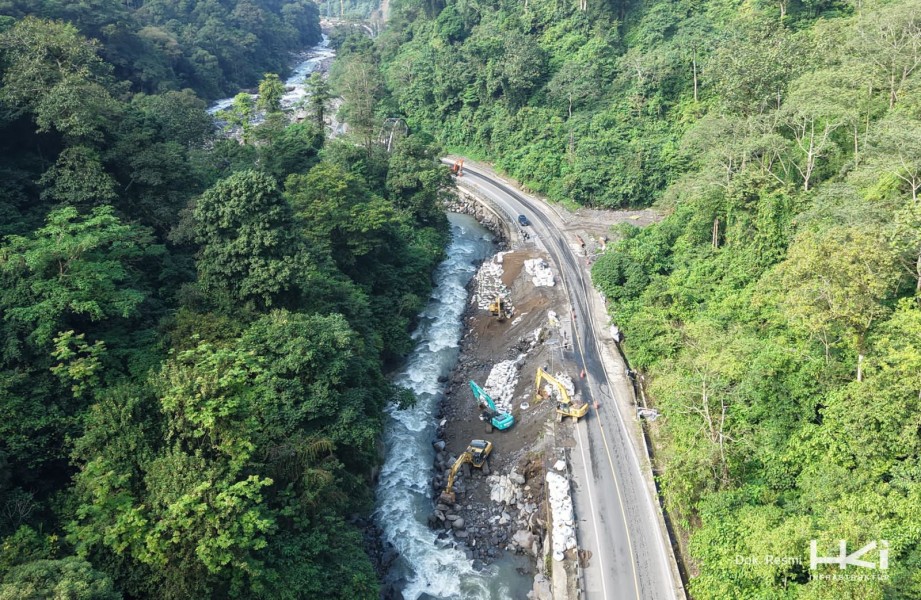 Akses Lembah Anai Masih Rawan, HKI Lakukan Penanganan Permanen di Titik Kritis Jalan Padang–Bukittingi