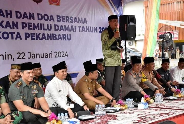 Muhammad Sabarudi Hadiri Istiqhozah dan Doa Bersama Demi Pemilu Damai 2024
