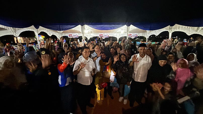 Warga Sungai Sibam Yakin Agung Nugroho Akan Terpilih Jadi Wali Kota Pekanbaru pada 27 November