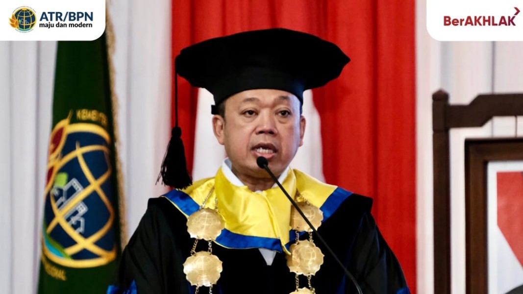 Pesan Menteri Nusron untuk 568 Wisudawan/Wisudawati Politeknik Agraria STPN: Jaga Integritas di Mana pun Bekerja
