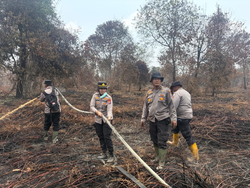 Polda Riau Tetapkan 61 Tersangka Karhutla, Polisi Telusuri Siapa yang Diuntungkan dari Pembakaran Lahan