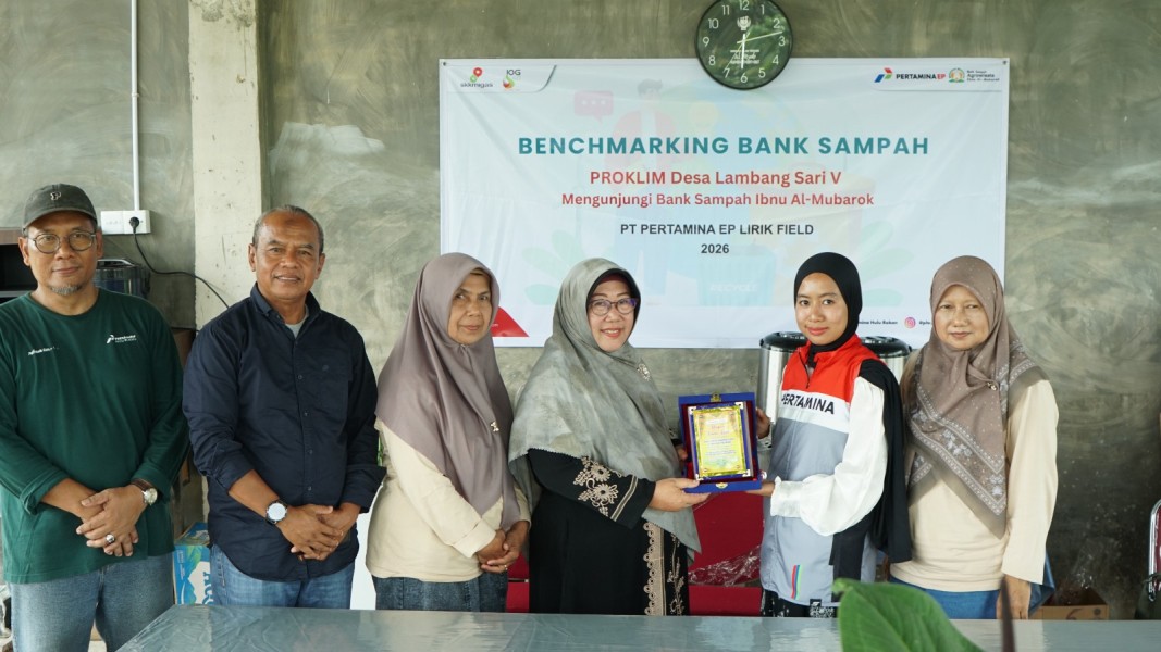 Pertamina EP Lirik Dorong Pengelolaan Sampah Bernilai Ekonomi melalui Program PROKLIM Desa Lambangsari V