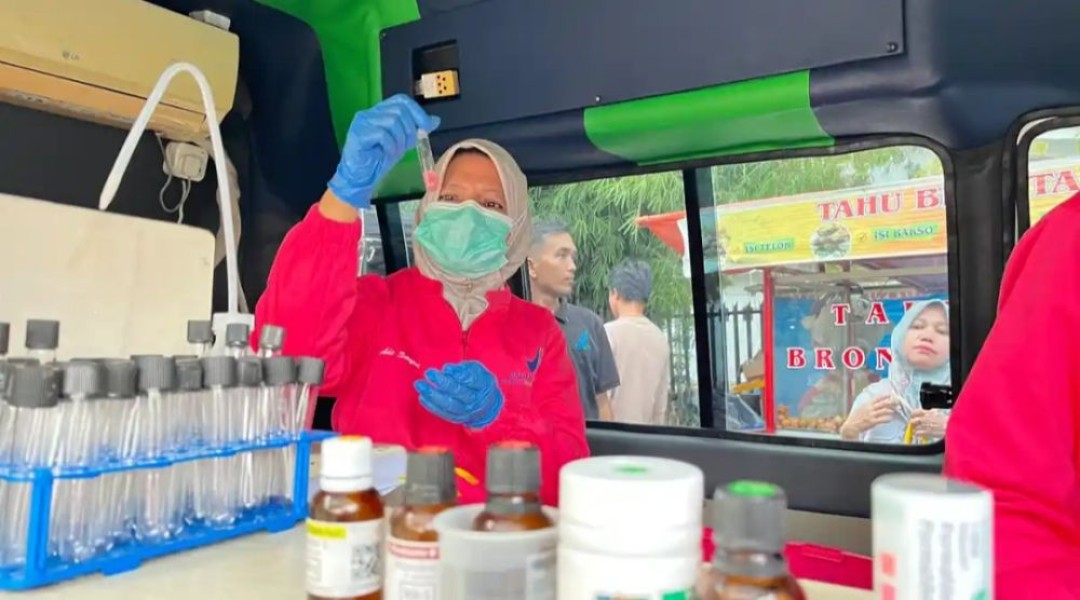 BBPOM Pekanbaru Sidak Pasar Takjil WR Supratman, 15 Sampel Makanan Diuji dan Dinyatakan Aman
