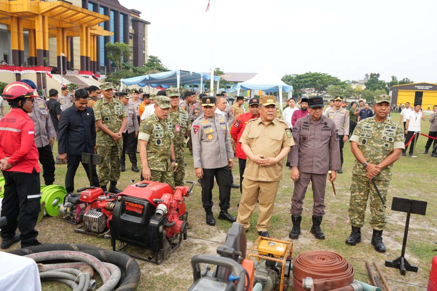 Hadapi Ancaman Karhutla 2026, Polda Riau Perkuat Sinergi Bersama TNI dan Pemda