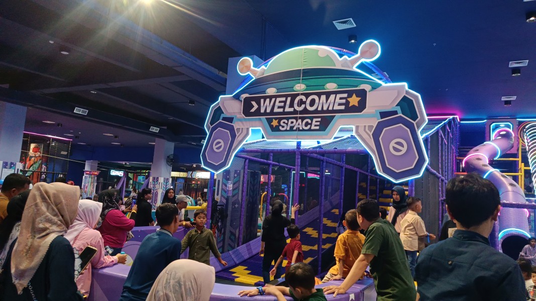 Milky Verse Ramayana Panam Jadi Magnet Liburan Warga Pekanbaru, Sehari Bisa Diserbu Ribuan Pengunjung