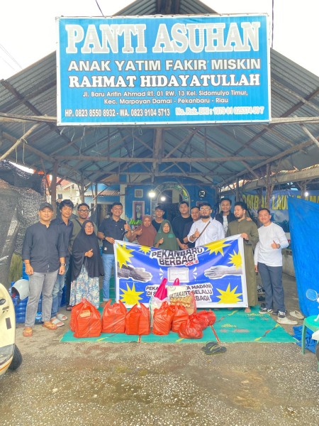 Komunitas Pekanbaru Berbagi Hadirkan Kebaikan di Bulan Ramadan