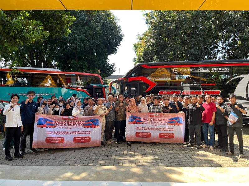 180 Mahasiswa Riau di Jakarta dan Yogyakarta Mudik Gratis Lewat Program Balek Basamo