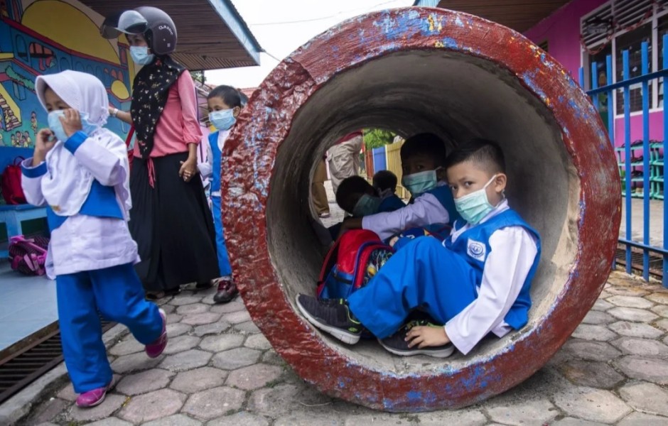 Anak-anak Jadi Korban Kabut Asap, 3.781 Balita dan Anak Riau Terserang ISPA