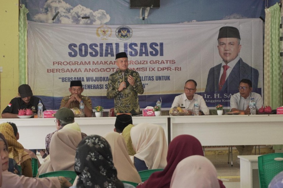 Desa Indrapura Tapung Mendapat Sosialisasi Program Makan Bergizi Gratis dari BGN
