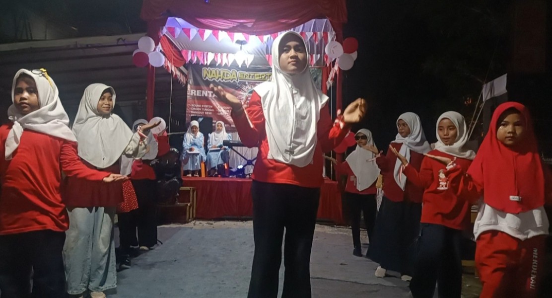 Warga Perumahan FKD 2 dan Indah Residen Gelar Malam Hiburan dan Pembagian Hadiah Lomba HUT RI, Ada Penampilan Tari-tarian