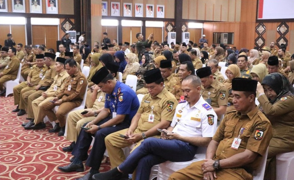 Kepala Dinas Perkim Pekanbaru Hadiri Silaturahmi Pj Wali Kota dan Kepala OPD Pasca Lebaran