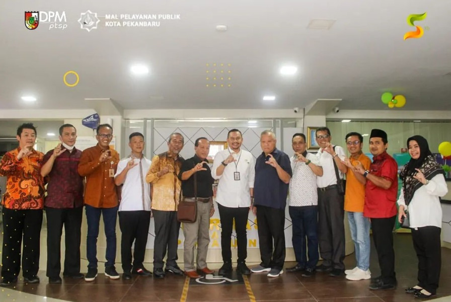 Konsultasi tentang Pengawasan Berusaha Berbasis Risiko (OSS RBA), DPRD Kota Batam ke DPMPTSP Kota Pekanbaru