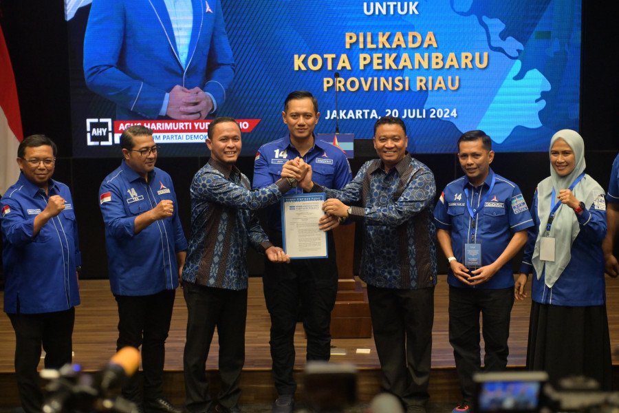 Demokrat Rilis Pasangan Calon Unggulan untuk Pilkada 2024 di Riau, Agung Nugroho - Markarius, Afrizal Sintong - Setiawan hingga Kasmarni - Bagus Santoso