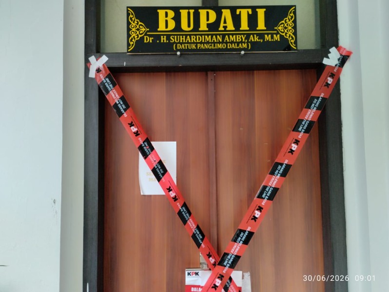 OTT KPK di Kuansing: 10 Orang Diamankan, Bupati dan Sekda Diminta Kooperatif, MTQ Tetap Berjalan