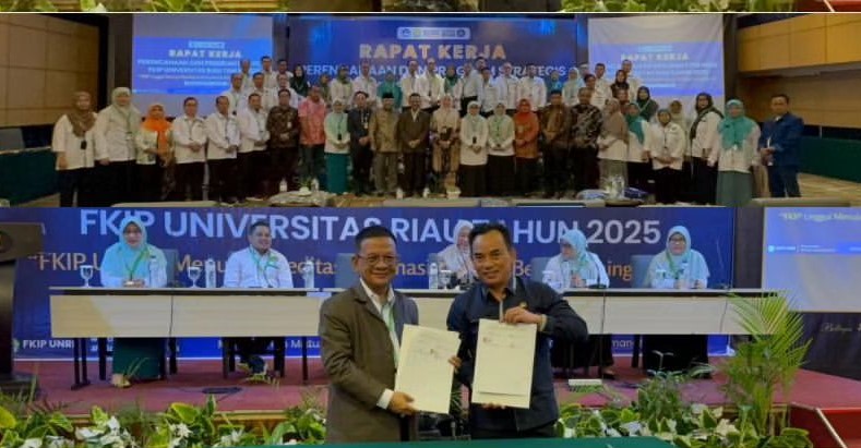 Kadispora Pekanbaru Hadiri Raker Perencanaan Program Strategis FKIP Universitas Riau