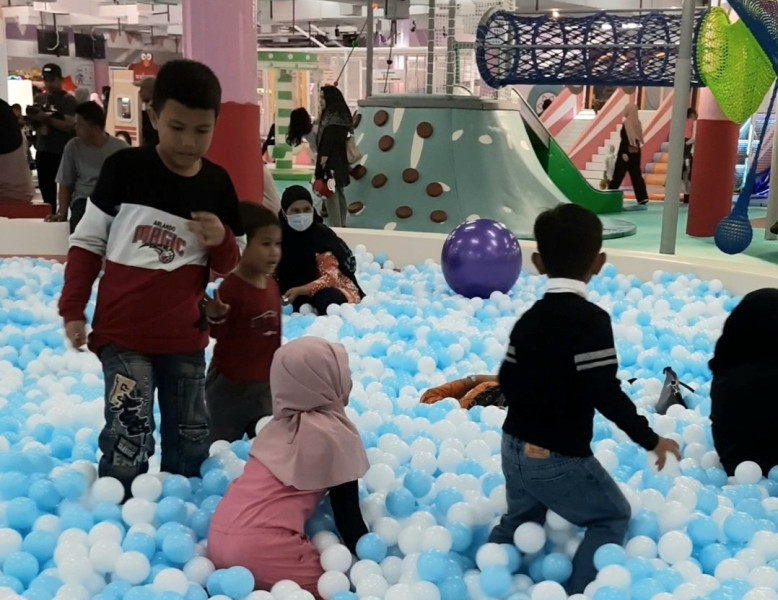 Dijamin Puas, Kidzilla SKA Mal Pekanbaru Perluas Lokasi Arena Bermain