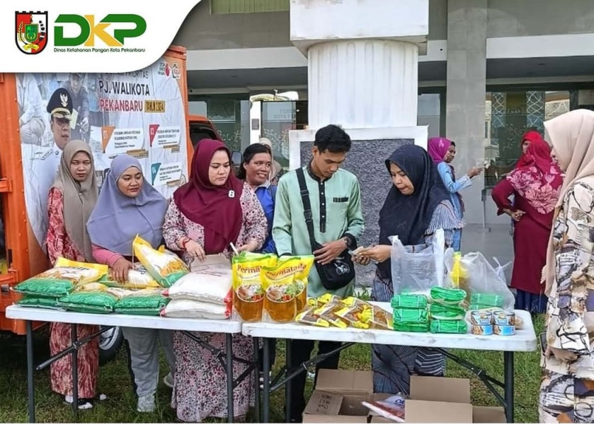 Cepat dan Mudah, Dinas Ketahanan Pangan Pekanbaru Luncurkan Program Mobil Pak Iwan