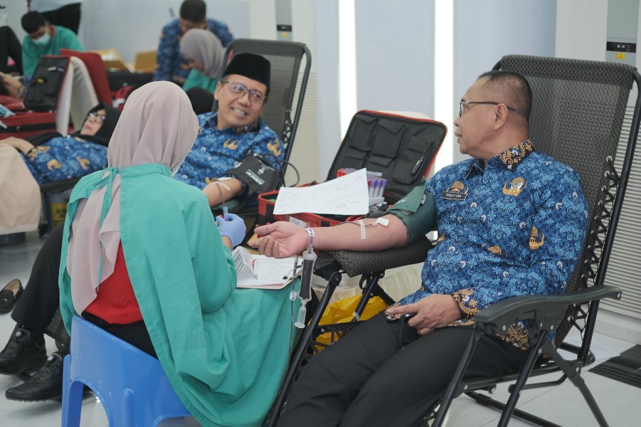 Momen HANTARU 2025, Kementerian ATR/BPN Gelar Aksi Donor Darah sebagai Wujud Kepedulian dan Kemanusiaan