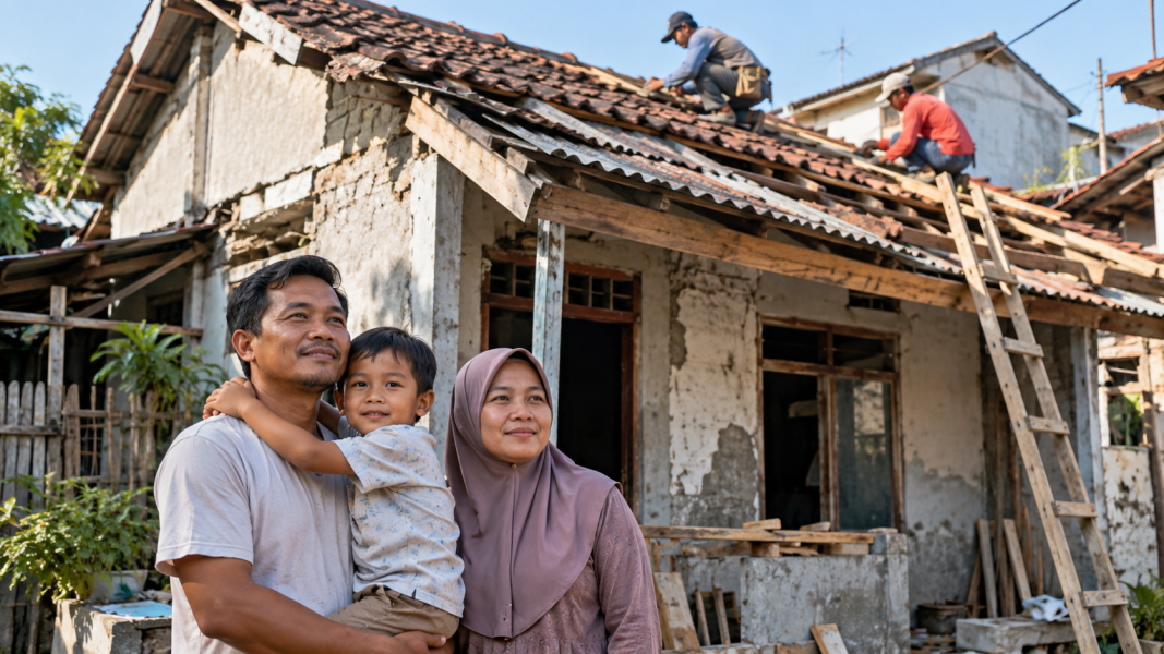30 Juta Keluarga Indonesia Belum Punya Rumah Layak