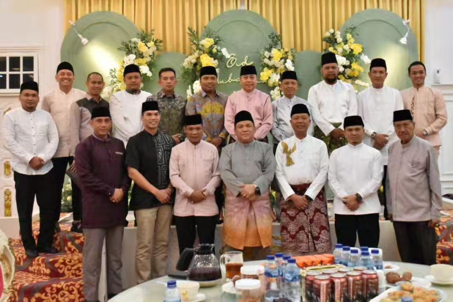 Pererat Silaturahmi, Ketua DPRD Pekanbaru M Sabarudi Hadiri Acara Halal Bihalal Bersama Forkopimda Riau