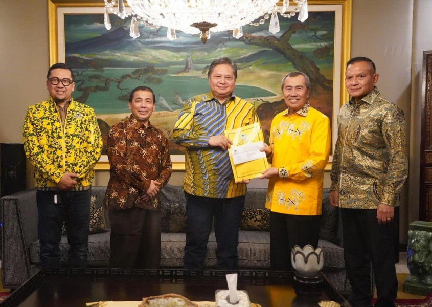 PKS Belum Berikan Dukungan ke Pasangan Calon Gubernur Riau dan Wakil Gubernur Riau 2024 Syamsuar - Mawardi,  Akankah Airlangga Hartanto Turun Tangan ?