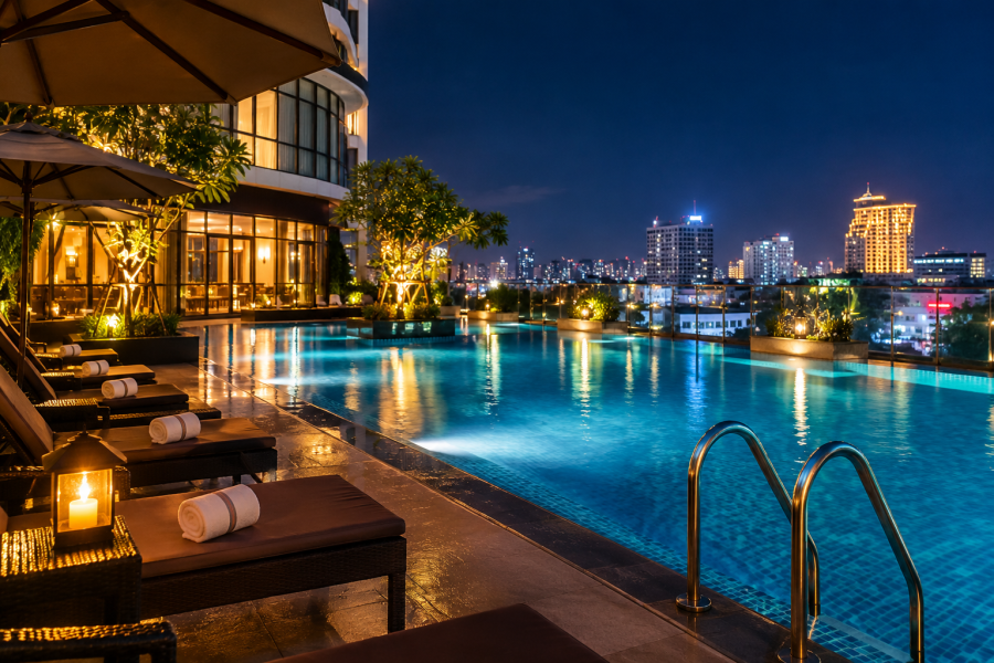 Kolam Renang Buka Sampai Malam, Ini Daftar Kolam Hotel Pekanbaru yang Bisa untuk Umum dan Harga Tiketnya