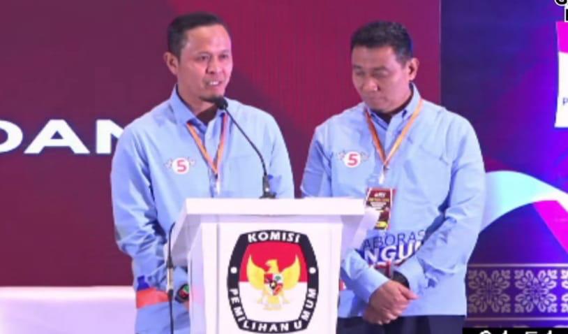 Debat Publik Pilwako Pekanbaru 2024: Agung Nugroho-Markarius Anwar Tampil Tenang dan Kompak