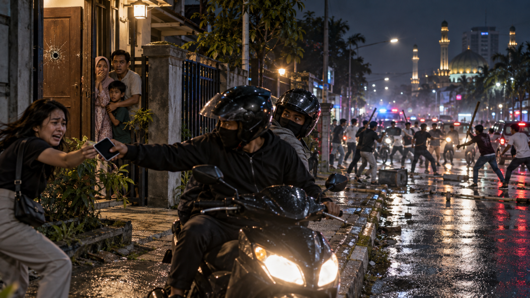 Viral di Medsos! Pekanbaru Dilanda Gelombang Kejahatan Jalanan: Rampok Bersenpi, Begal Bacok, Tawuran Bawa Balok