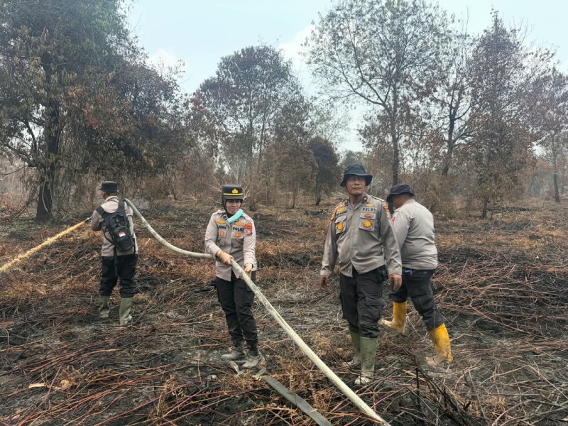 Karhutla Riau Mulai Terkendali, Siak Tuntas dan Kerumutan Empat Hari Tanpa Titik Api