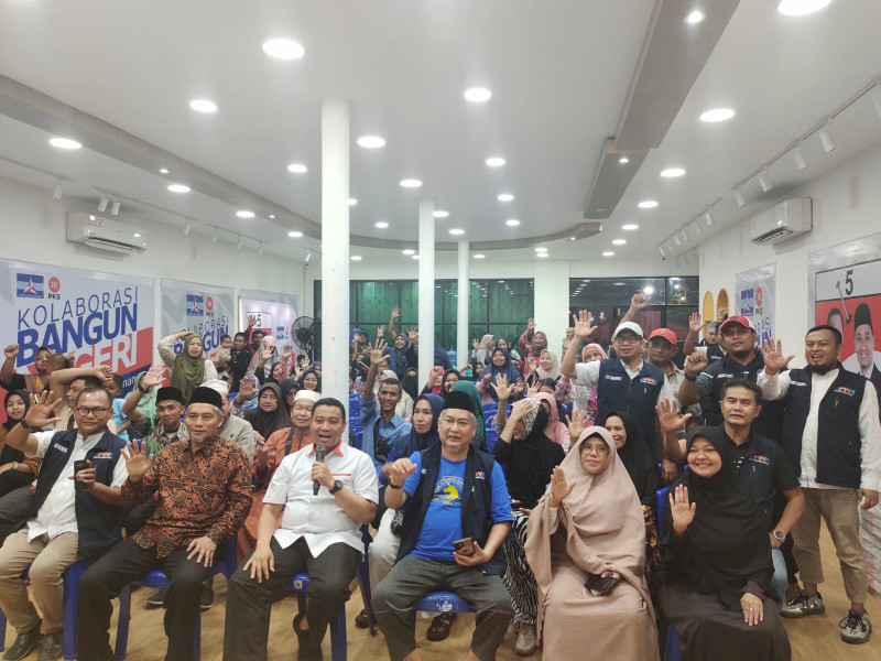 Antusias, Puluhan Pelaku UMKM dan Majlis Taklim Dukung Pasangan AMAn Pimpin Pekanbaru untuk Pembangunan Ekonomi dan Sosial